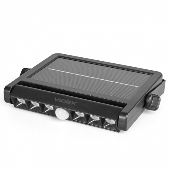 LED Ліхтар вуличний настінний автономний сенсорний IP54 600Lm 5000К VL-WLSO-025-S Videx Житомир - фото 14