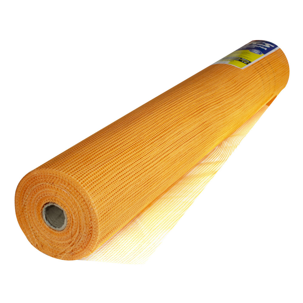 Сетка стекловолоконная 160 г/м2 1м х 50м оранжевая штукатурная WORKS Днепр - изображение 2