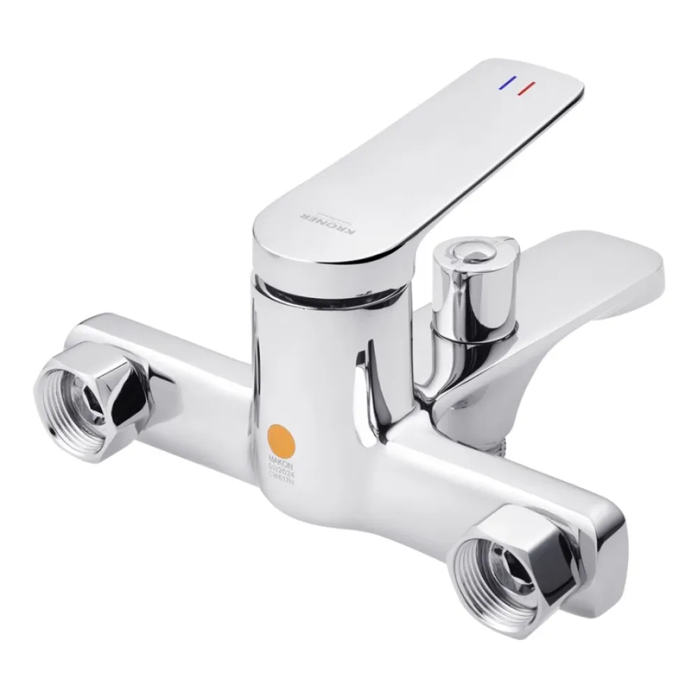 Змішувач для ванни Kroner KRP Makon - C060 з душовим гарнітуром Київ - фото 4