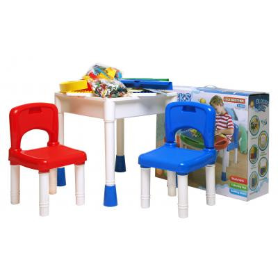 Детский стол Microlab Toys Конструктор Игровой Центр + 2 стула (GT-14) Винница - изображение 3