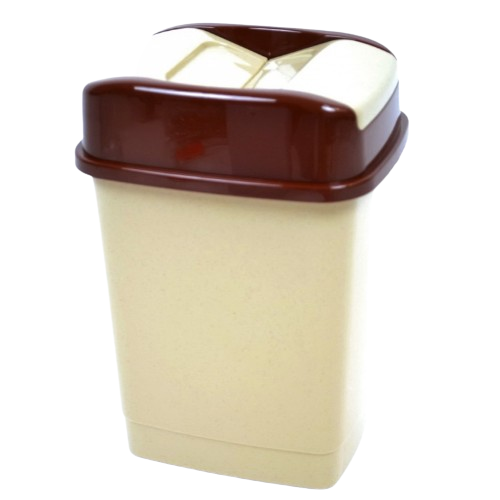 Відро для сміття 10л з подвійною кришкою ELIF Житомир - изображение 1