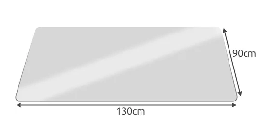 Защитный коврик для офисного / игрового кресла 130х90 см Ruhhy (20228) Нововолынск