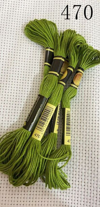 Мулине для вышивки 470 Киев - изображение 1