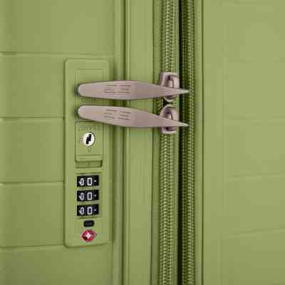 Чемодан 2E Aero 35/44 л оливково-зелена (2E-SPP-AERO-S-MG) Винница