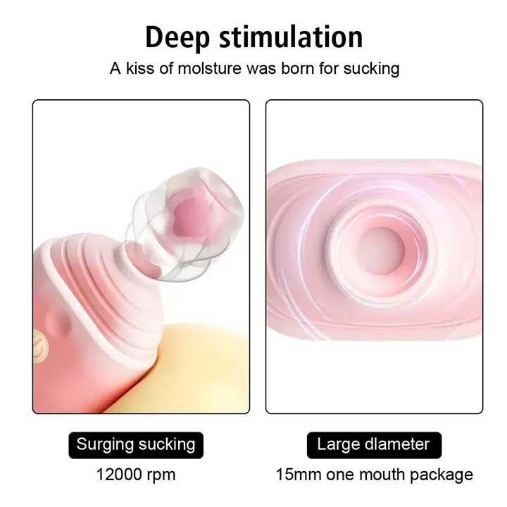 Вакуумний вібратор "Морошене" Ice Lolly Вінниця - фото 7