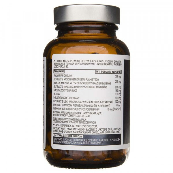 Підтримка роботи печінки Ostrovit Pharma Liver Aid 90 caps Луцьк - фото 2