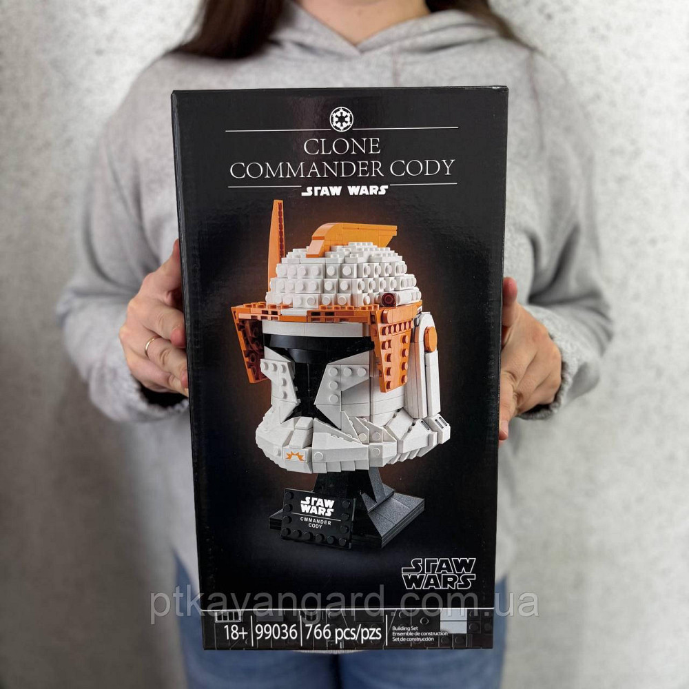 Конструктор шолом командира клонів Коді Star Wars 766 деталей зоряні війни 99036 Хмельницький - фото 1
