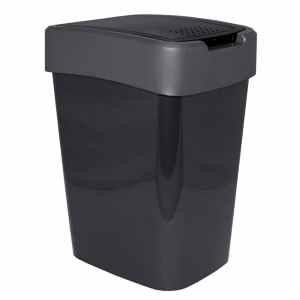 Відро для сміття 18л пластик граніт/сірий Євро Алеана Житомир - фото 1