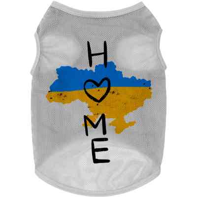 Борцовка для животных WAUDOG Clothes "Дом" сетка M серая (302-0230-11) Винница