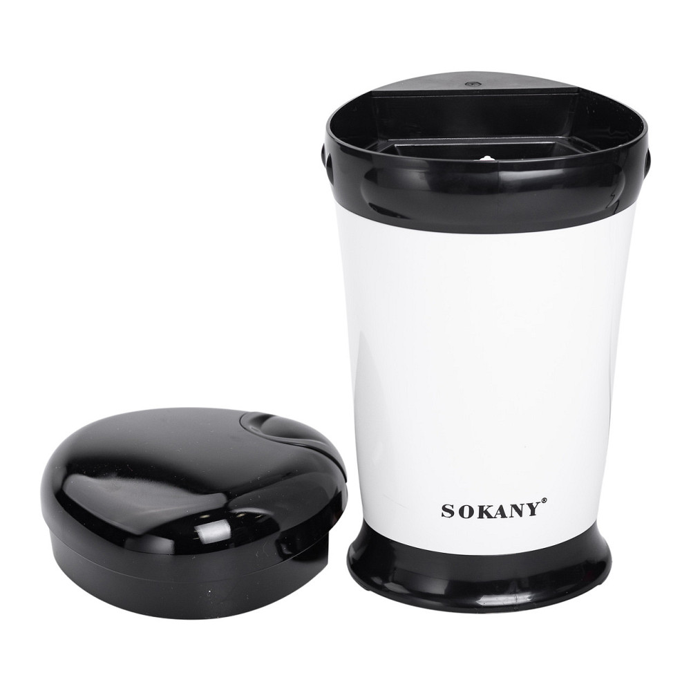 Електро кавомолка 180 Вт автоматична 75 г для дому з дрібним помолом Біла Sokany SM-3012 Коломыя - изображение 7