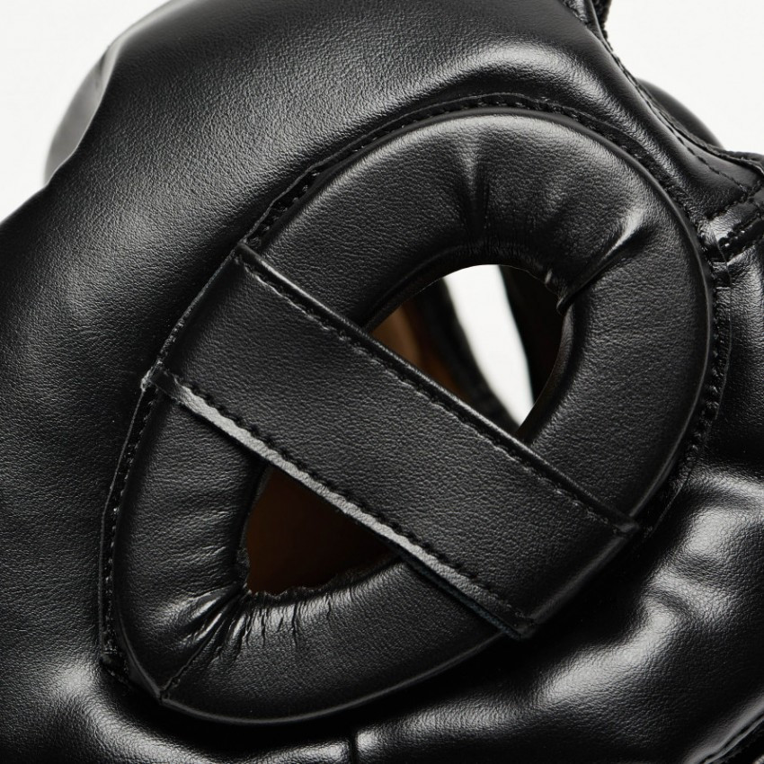 Шолом для боксу з повним захистом тренувальний дитячий чорний Leone Junior Black розмір XS Київ - фото 9