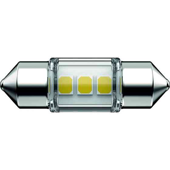 Світлодіодна лампа PHILIPS 11860WU70X1 C5W/C10W LED Ultinon Pro7000 Festoon SV8.5 WHITE 4000K 30mm 12V (1 шт) Харків