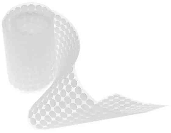 Ліпучки кружечки самоклеюються 15 мм 1000шт, білі Винница