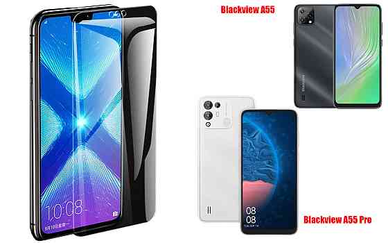Защитное стекло NeoGlass для Blackview A55, A55 Pro – ультрапрозрачное и устойчивое Киев