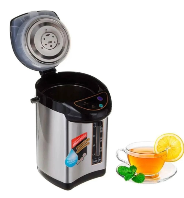 Термопот Domotec MS-6000 об’ємом 6 літрів, потужність 800 Вт, автонасос, підтримка температури, 4134 Одеса - фото 2