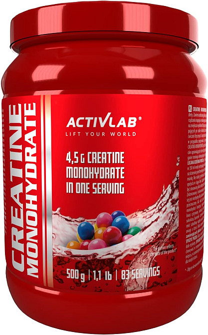 Креатин Activlab Creatine Powder 500 g (Bubble Gum) Луцьк - фото 1