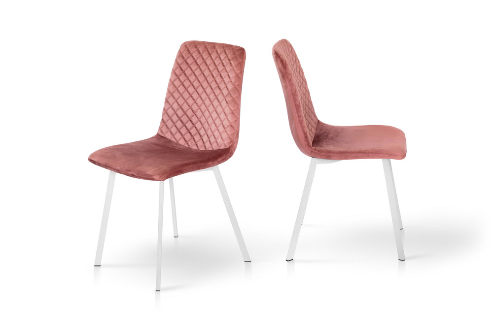 Стілець Некст, білий/пудровий Киев - изображение 2