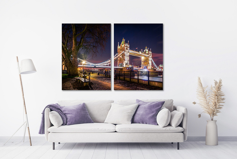 Модульная картина в гостиную / спальню   Тауерський міст TLV-2_114 120х170  см Киев - изображение 2