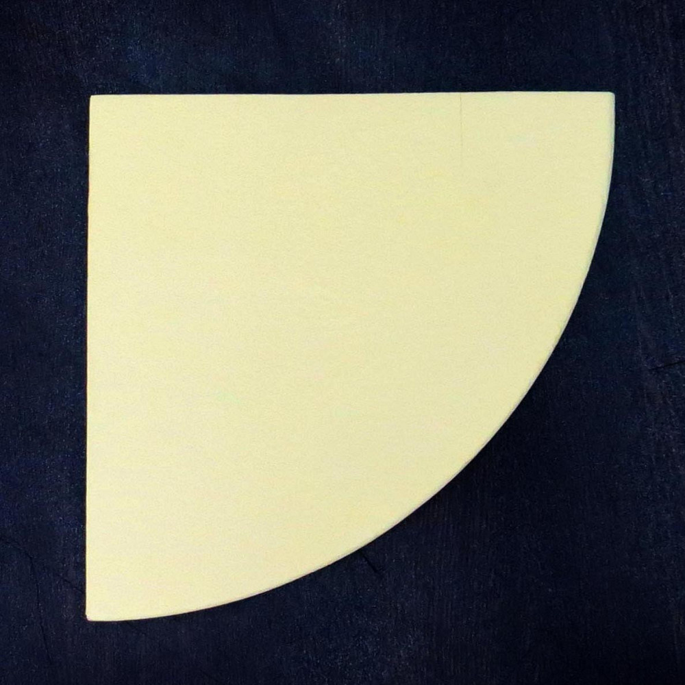 Угловая настенная полка 