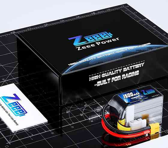 Акумулятор Zeee 22.2V 120C 1500mah 6S RC Lipo XT60 Київ