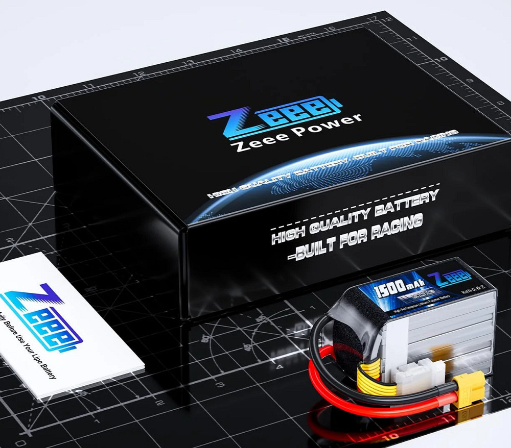 Акумулятор Zeee 22.2V 120C 1500mah 6S RC Lipo XT60 Київ - фото 4