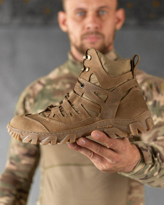 Тактичні туфлі на флісі dragon coyot НП4893 Одеса - фото 5