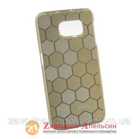 Samsung G920 S6 пластиковый чехол Cococ gold Одесса - изображение 1