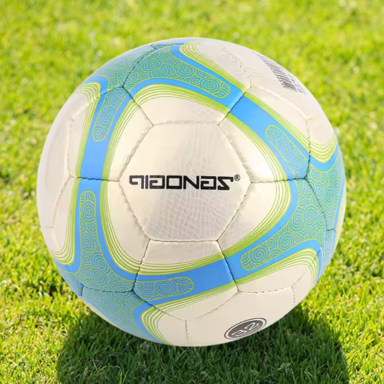 Футбольний м'яч, професійний, ігровий для тренувань дітей і дорослих, розмір: Standard 5, золотисто-зелений Кам'янець-Подільський