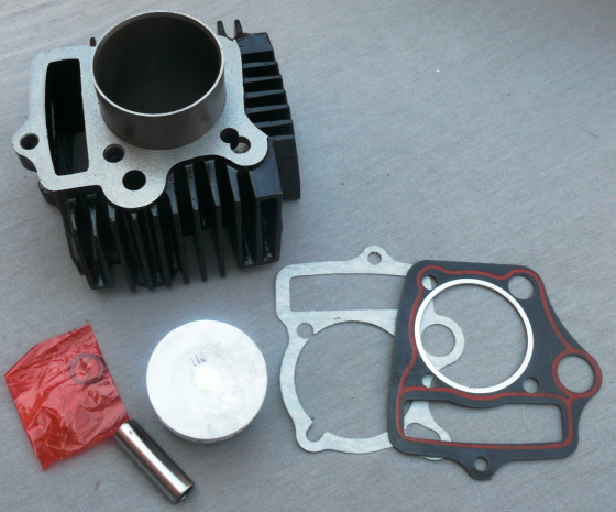 Циліндр у зборі мопеда Дельта 100 Мукачево