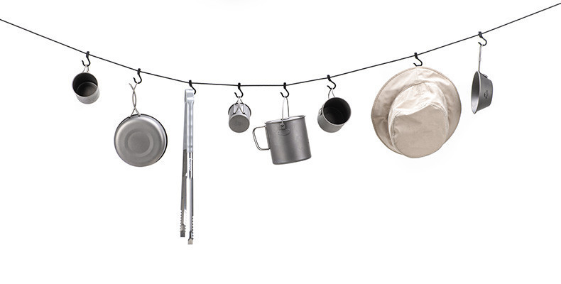 Мотузка Naturehike NH19PJ040 430мм, темно-сірий Рівне - фото 4