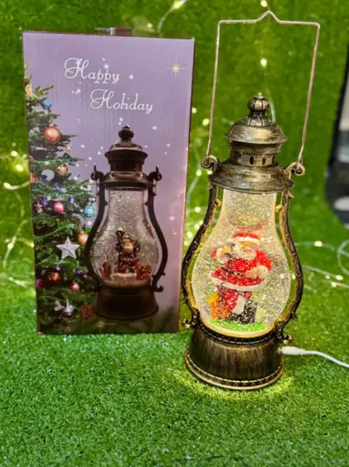 Новогодний музыкальный светильник "Санта Масляна Лампа 812" Коломия - фото 1