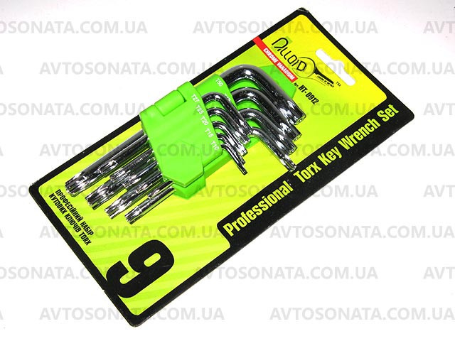 Набор звездочек TORX с секретом 9пр HT-0912 Alloid T10-T40 (наб.) Винница - изображение 2