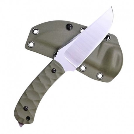 Тактичний ніж FOX колір оливи | Ніж виживання з ручкою G10.a4193/1 Одеса - фото 2