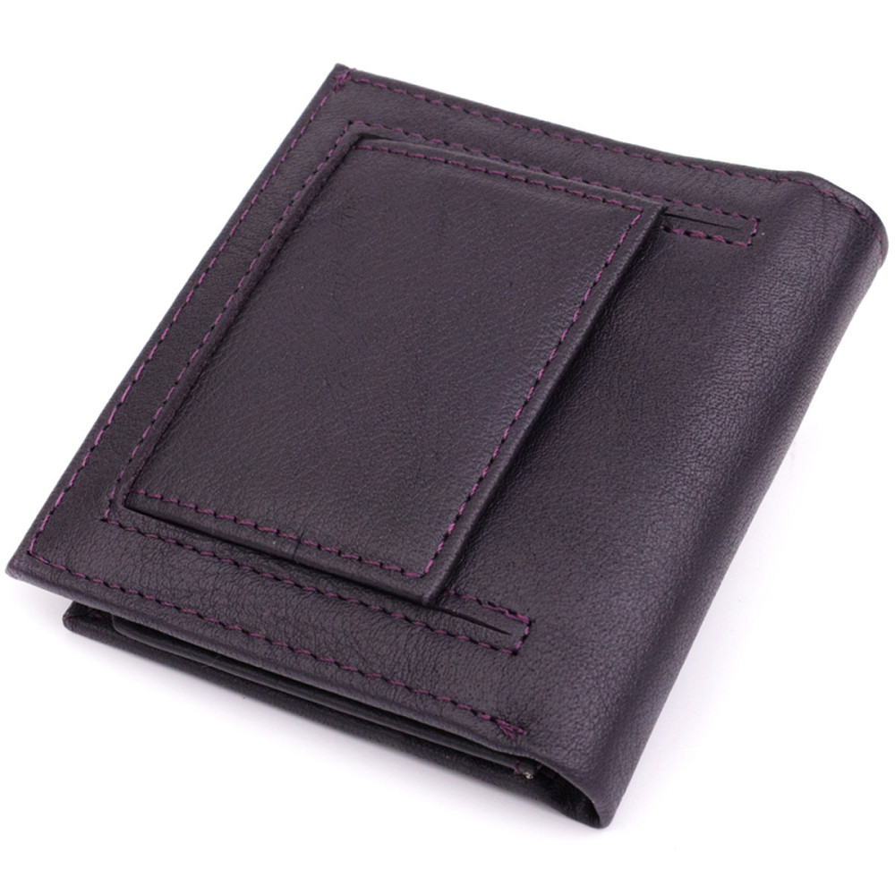 Компактный женский кошелек из натуральной кожи ST Leather 22855 Коричневый Киев - изображение 2