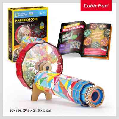 Пазл Cubic Fun Набір для моделювання STEM Калейдоскоп (DS1090h) Вінниця