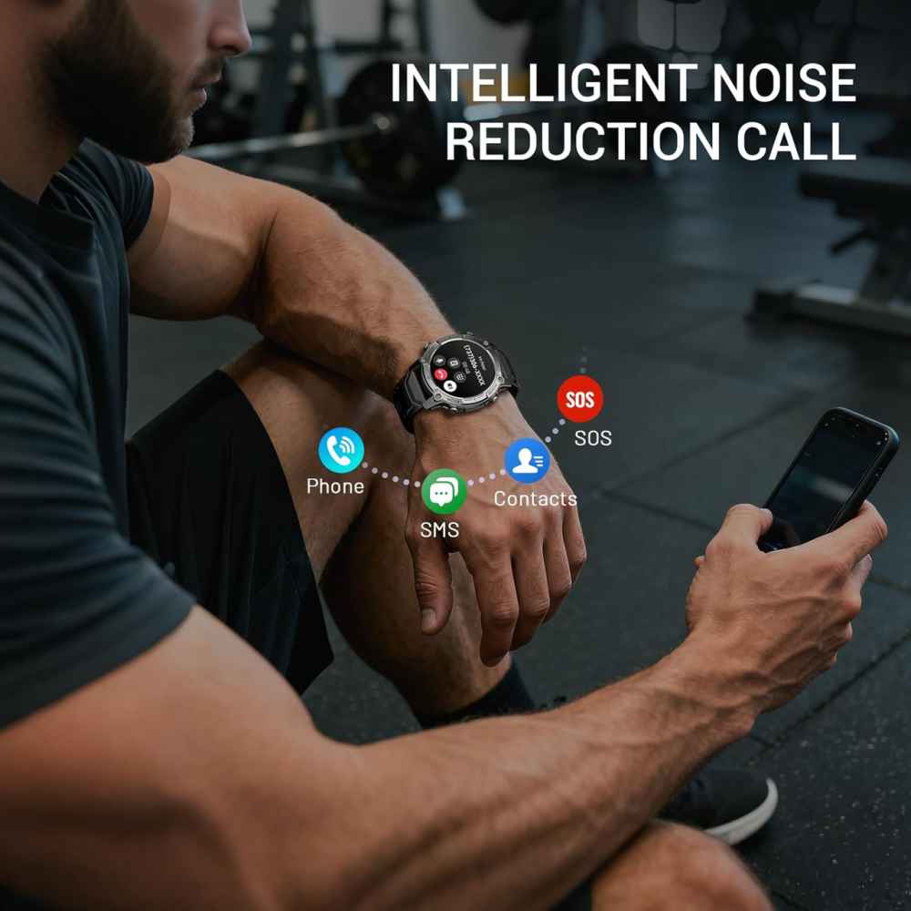 Смарт-часы 2026 AI Pro: AMOLED 1.43