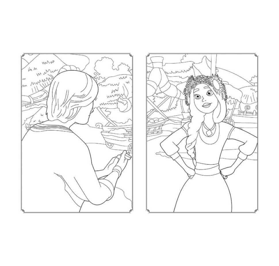 Розмальовка Магія кольору. Неймовірні пригоди Ранок 1807006 з наклейками Вінниця - фото 3