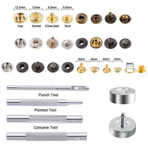 Набір для встановлення фурнітури 305 предмета, кнопки люверси хольнітени Вінниця