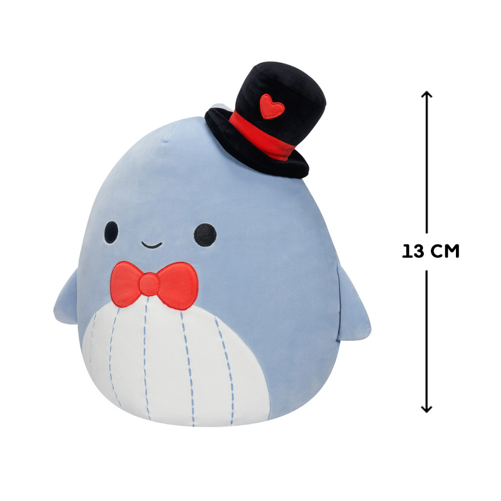 М'яка іграшка Squishmallows – Синій кит Самір (13 cm) Дніпро - фото 2