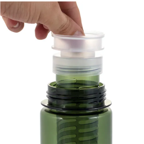 Пляшка спортивна 750мл трітан (чорний,бордо,т.-зелений,синій) KAMILLE 2304 Житомир