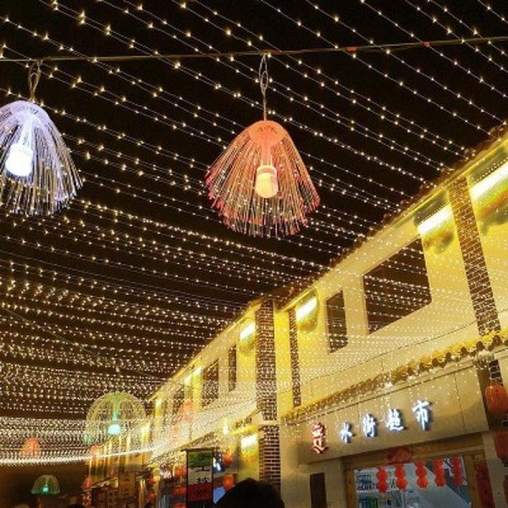 Світлодіодна гірлянда 100 LED / 10 метрів: Теплий білий, Пульт, Таймер, 8 режимів, Водонепроникна Київ - фото 8