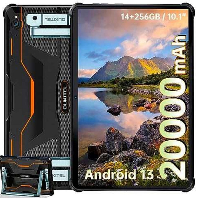 Захищений і протиударний планшет Oukitel Pad RT6 8Gb/256Gb Київ - фото 8