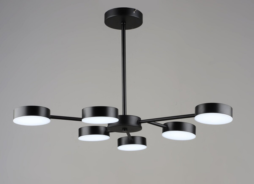 VALESO Люстра підвісна світлодіодна VALESO B /6 BK 54W Коломыя - изображение 1