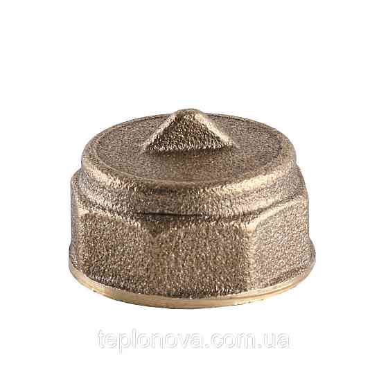 Заглушка латунна 1 1/4| ВР штампована А1010А VA Чернівці