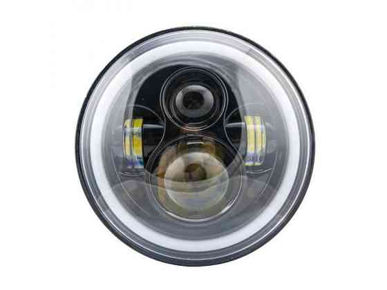 Комплект світлодіодних фар AllLight JR-4/1-60W ближнє+дальнє НИВА, ВАЗ, ГАЗ, УАЗ, JEEP, VW (керування габаритами через смартфон) Харків