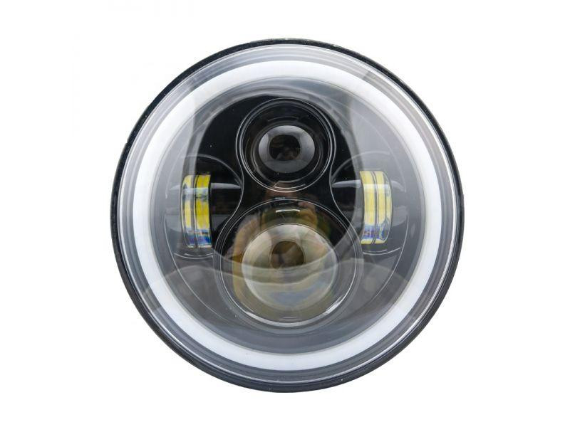 Комплект светодиодных фар AllLight JR-4/1-60W ближний+дальний НИВА, ВАЗ, ГАЗ, УАЗ, JEEP, VW (управление габаритами через смартфон) Харьков - изображение 3