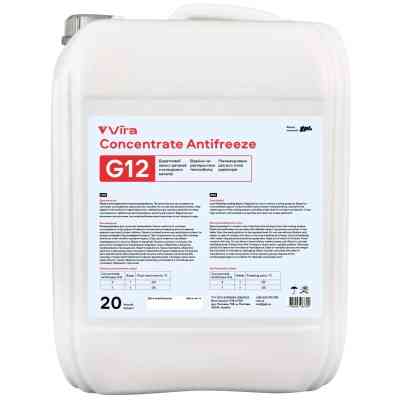 Антифриз VIRA Concentrate G12 червона 20л (VI5001) Вінниця
