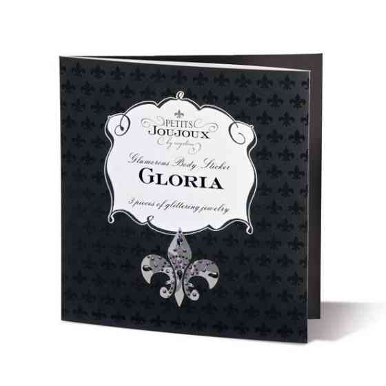 Пестіс з кристалів Petits Joujoux Gloria set of 3 - Red, прикраса на груди та вульву Sex Aura Київ