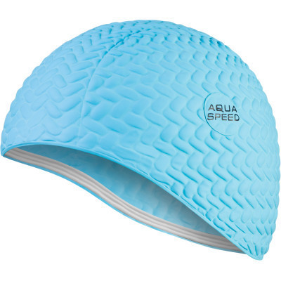 Шапка для плавання Aqua Speed Bombastic Tic-Tac 5715 117-02 світло-блакитний Жін OSFM (5908217657152) Вінниця - фото 1