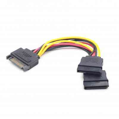 Кабель живлення SATA power 0.15m Cablexpert (CC-SATAM2F-01) Вінниця